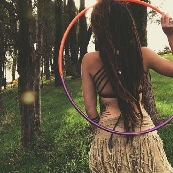 Mini Tarzan Skirt Brown Festival Clothing - Picture 3 of 6